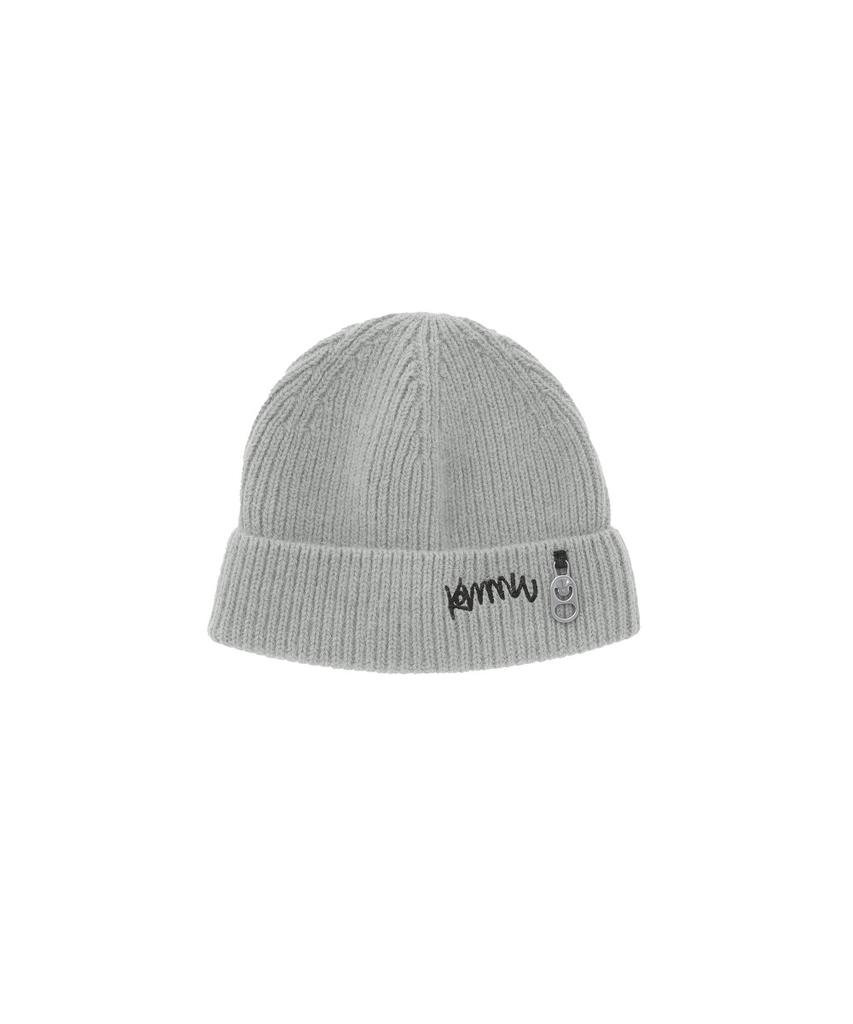 Keomyundeoweeo Commune Angora Beanie Grey