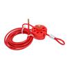 Adjustable Cable Lockout 2meters Lockable Handle Stainless Steel Lockout Tagout Cable Lock