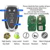 Smart Key for Chevrolet Malibu 2016-2025, Alliskeys Proximity Remote Control Key Fob Replacement for Chevy Camaro Malibu 2016-2025 HYQ4EA/HYQ4ES