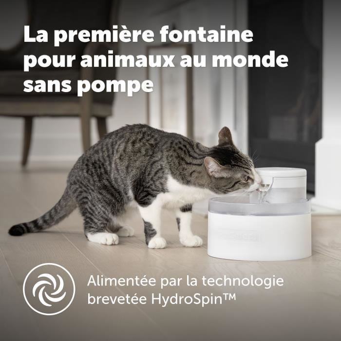 PETSAFE Fontaine à eau ultra silencieux - OUTLAST - 1,8 L - Blanc