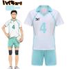 Volleyball Youth Cos Aoba Seongwest High School, and Kawasaki, Iwazumi Cosplay Jersey Suit