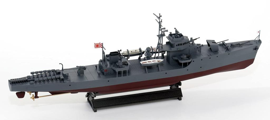 Pit Road Skywave Series Japanese Navy Coast Defense Ship Type Hei with Flag and Ship Name Plate Etching Plastic Model WB03NH 1/350 (Early Model)