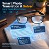 AI Smart Glasses Toys Recording & Real-Time Translation, Black