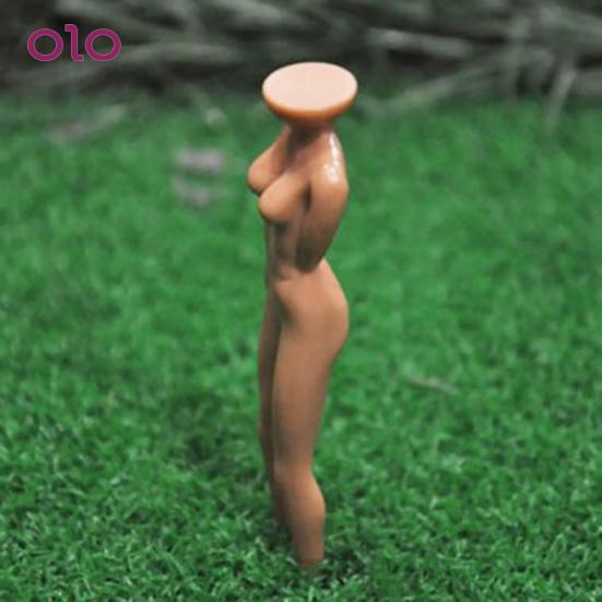 10Pcs Nude Lady Shape Golf Tees Naked Design Golfers Plastic Sports Ball Holder