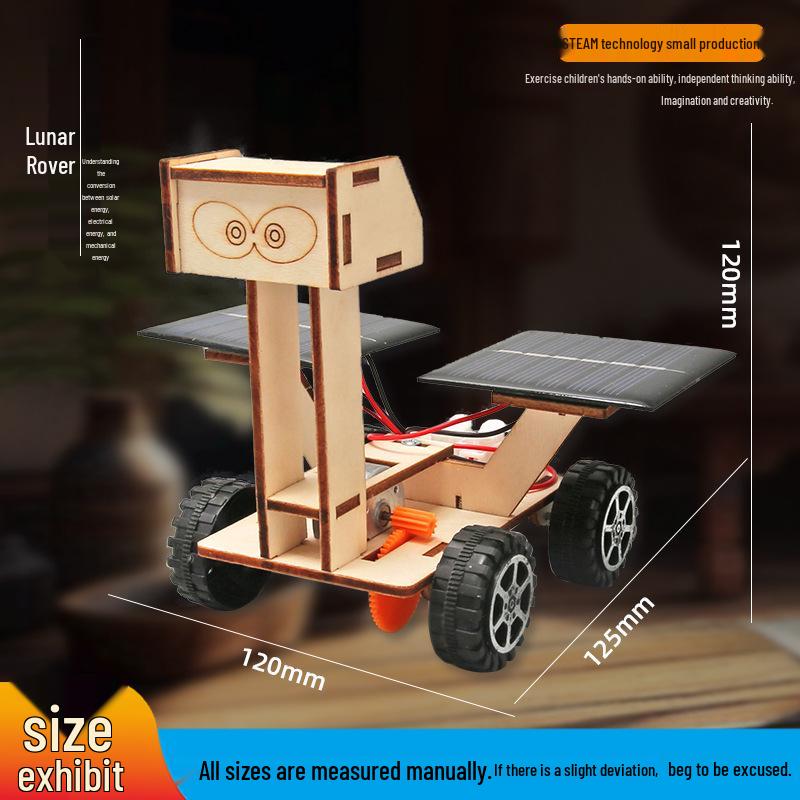 DIY Solar-Powered Lunar Rover Science Kit for Kids