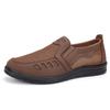 Summer new mesh shoes old Beijing cloth shoes men's one-pedal lightweight soft-soled casual shoes simple and breathable dad shoes