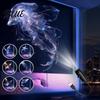 Butterfly Projector Light USB Lamp  Mini LED Projection with 6 Powered Lamp Films  Night for Car  Bedroom Ceiling Decoration Portable