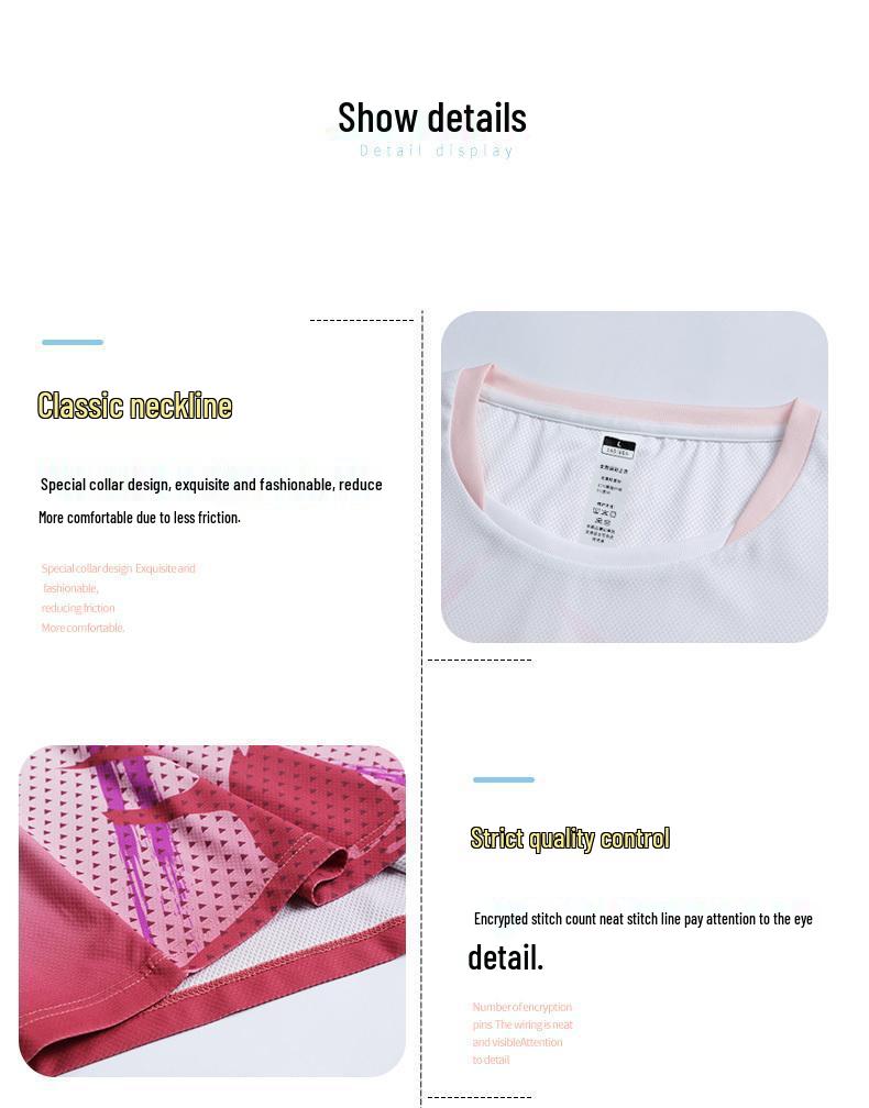 Premium Quick-Dry Badminton & Tennis Sports Set for Men & Women