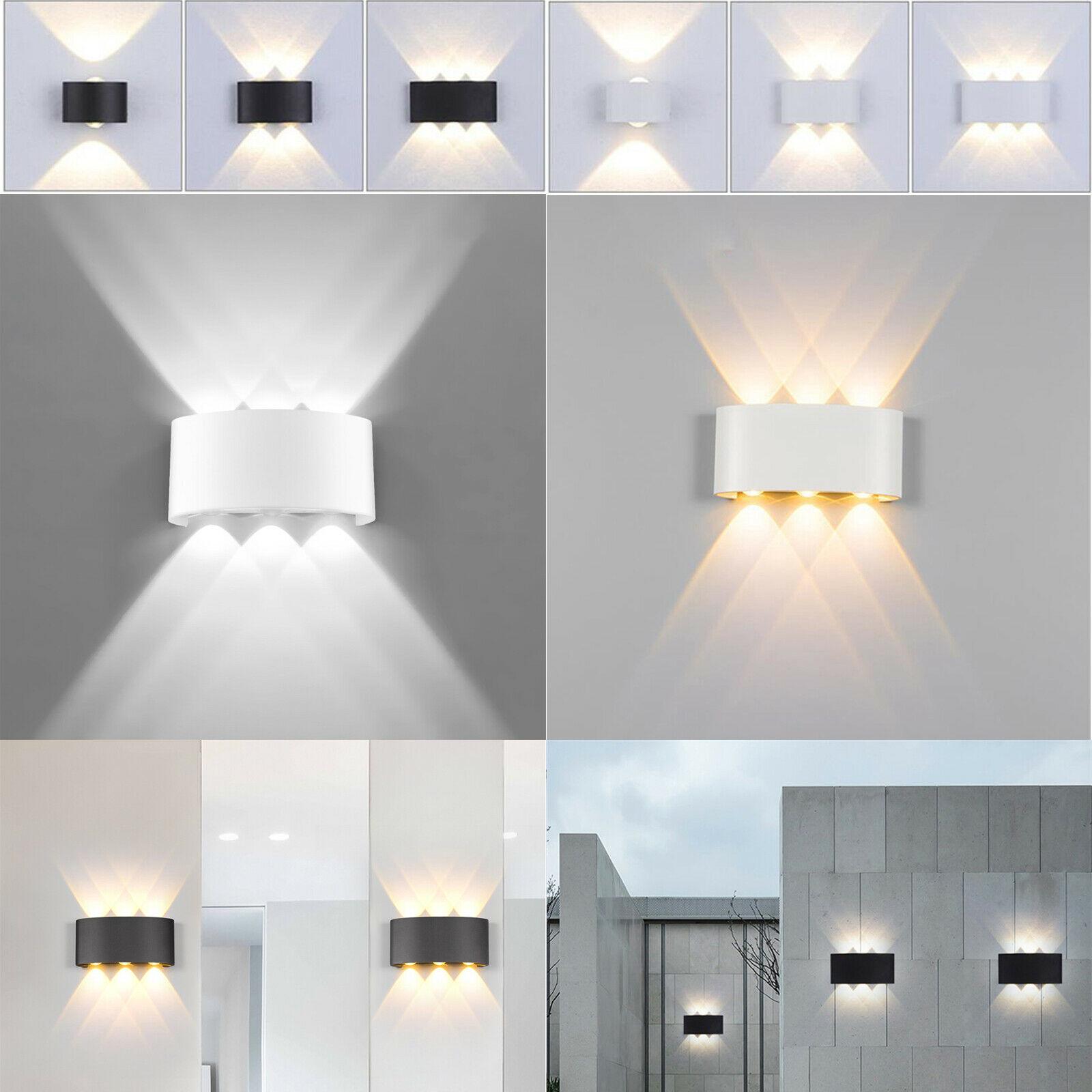 

Современные скандинавские светодиодные настенные бра освещают 2В 4В 6В 8В ИП65 водонепроницаемую крытую на открытом воздухе лампу