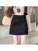 Sequin Tweed High-Waisted Irregular A-Line Slimming Skirt - Autumn/Winter 2025 Collection