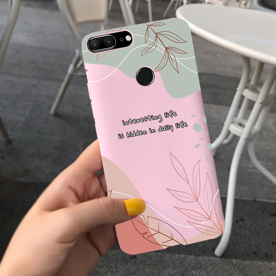 Cute Cartoon Phone Case For Honor 9 Lite LLD-L21 Candy Color Soft Silicone Back Cover For Honor 9 STF-L09 Funda Honor9 9Lite