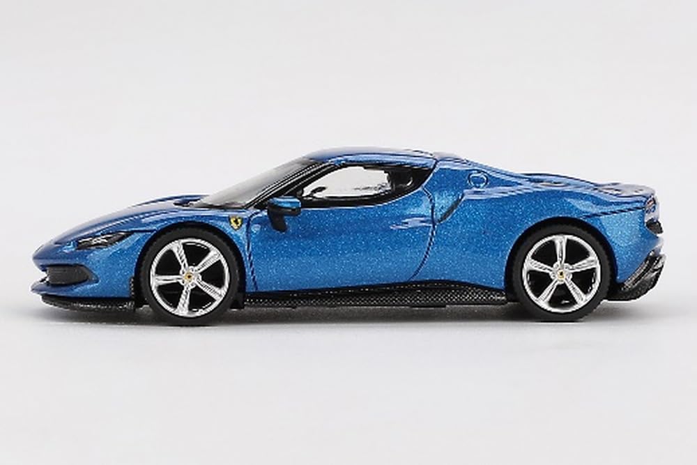 BBR 1/64 Scale Ferrari 296 GTB Blu Corsa Finished Product BBRFER64004