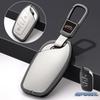 Compatible Metal Key Shell Cover for Roewe RX5 (2016-2020), I6, RX8, RX3, EI5 Models.