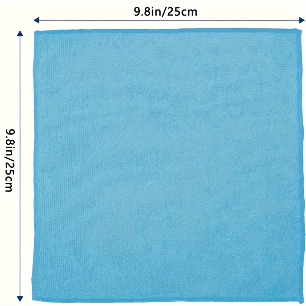 8/16/32 Pack of Microfiber Cleaning Cloths Reusable Non-woven Super Absorbent Non-scratch Rags