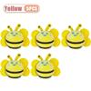 1-20PCS Cute Plush Bee Keychain Cartoon Keyring Bag Charm for Women Girls Backpack Purse Decor Fluffy Keychain Child Gifts