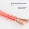 DIY Loud Audio Cable Hi-Fi Audio Cable Oxygen Free Copper Audio Wire for Amplifier Home theater KTV DJ SystemGood product
