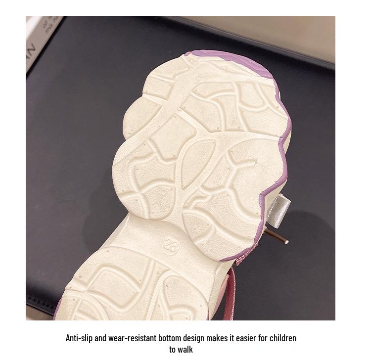 My Melody & Kuromi Księżniczkowe Sneakersy - Dziewczęce Urocze Buty Taty na Wiosnę/Jesień 2025