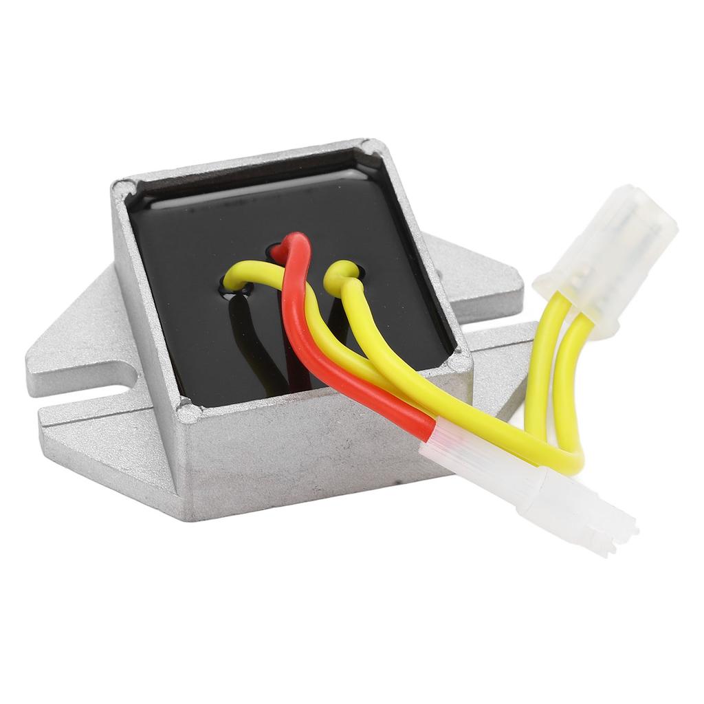 Voltage Regulator Rectifier 394890 Overcharge Prevention Waterproof Replacement for BS 18‑24HP Engines with 10 13 14