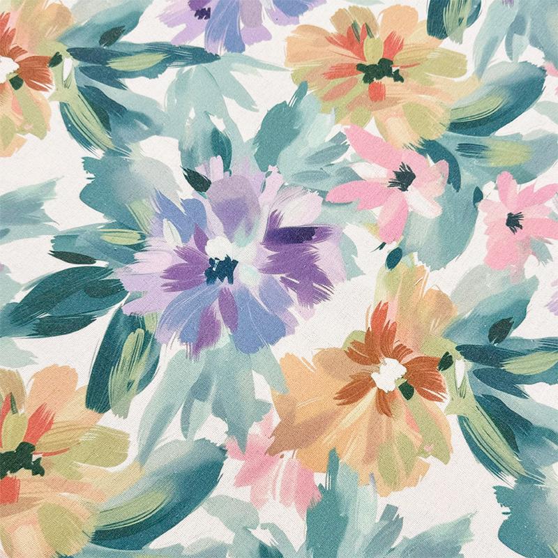 0.5m Encrypt Cotton Linen Children's Day Theme Style Fabric for Tablecloths Door Curtains Decorative Cloth Handmade DIY Fabrics