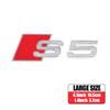 For Audi Sline TT RS Quattro A3 A4 A5 A6 A6L S Q3 Q4 Q5 Q6 Q7 3D ABS Car Trunk S3 S4 S5 S6 S7 S8 Sticker Badge Auto Accessories