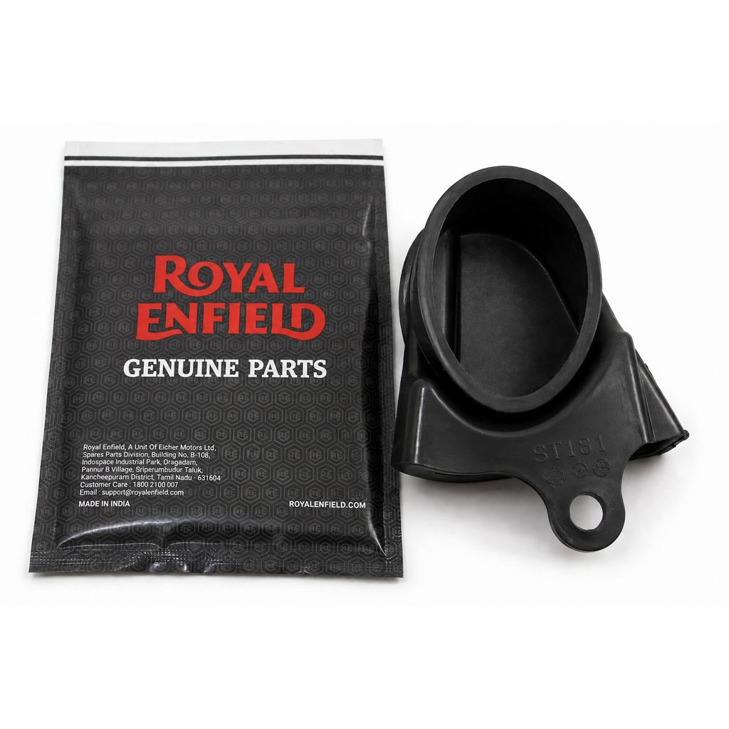 Royal Enfield Black "Inlet Bellow" Fit For "Old Classic 350 & 500"