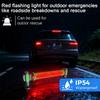 Work Light Bright LED Work Lights Rechargeable Magnetic Underhood Work Light with Hooks Cordless Battery Powered Flashlight