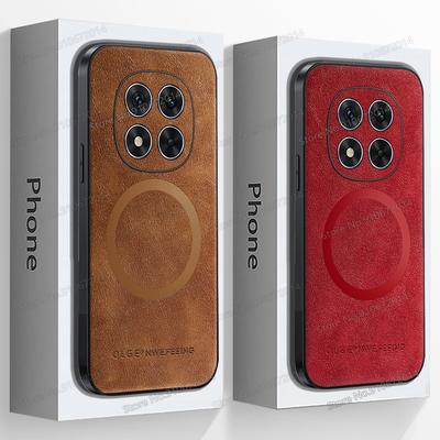 Shockproof Bumper For POCO X7 Pro Vintage Classic Leather Phone Case Funda For POCO X6 F6 F5 X5 Pro F4 Magnetic Matte Back Cover