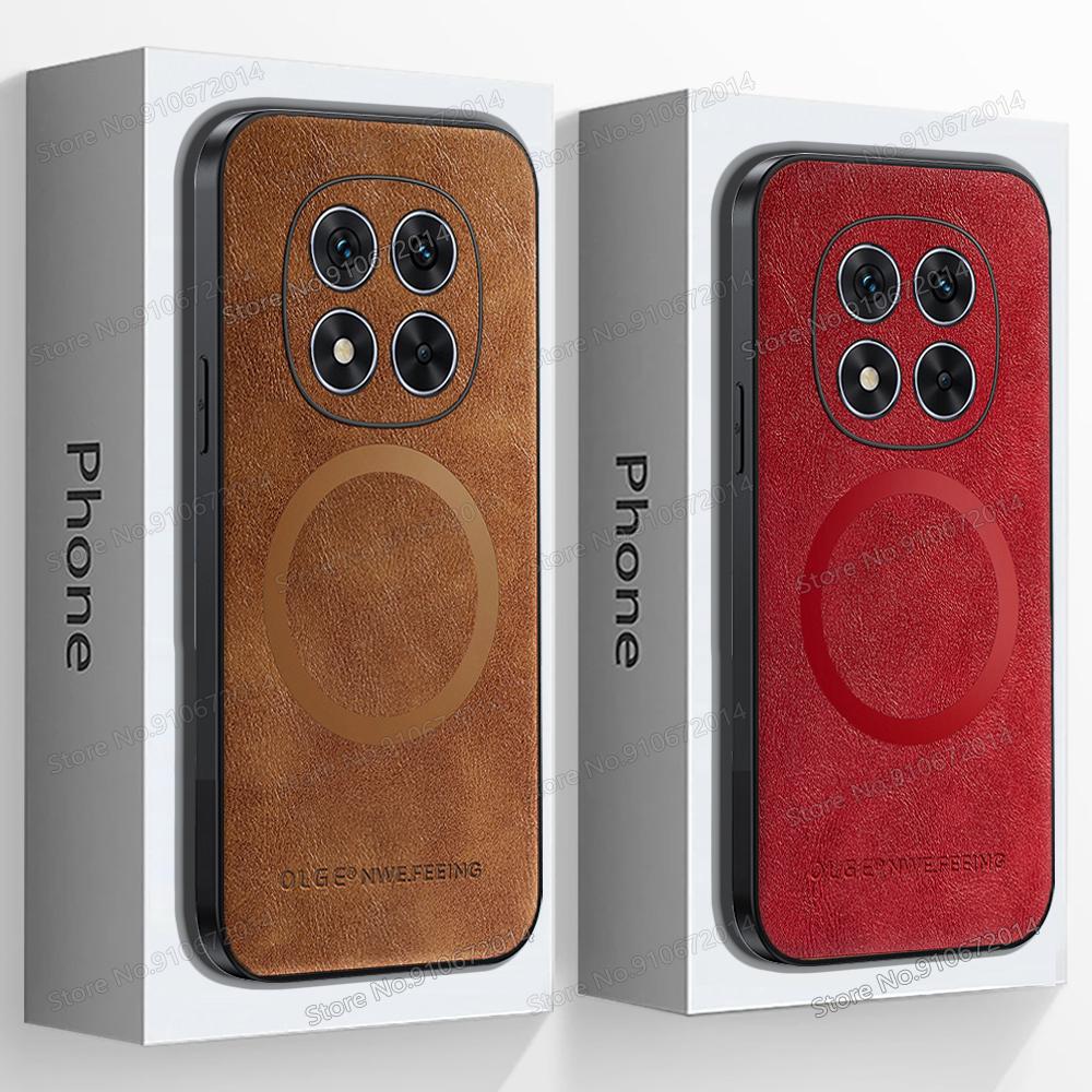 Shockproof Bumper For POCO X7 Pro Vintage Classic Leather Phone Case Funda For POCO X6 F6 F5 X5 Pro F4 Magnetic Matte Back Cover