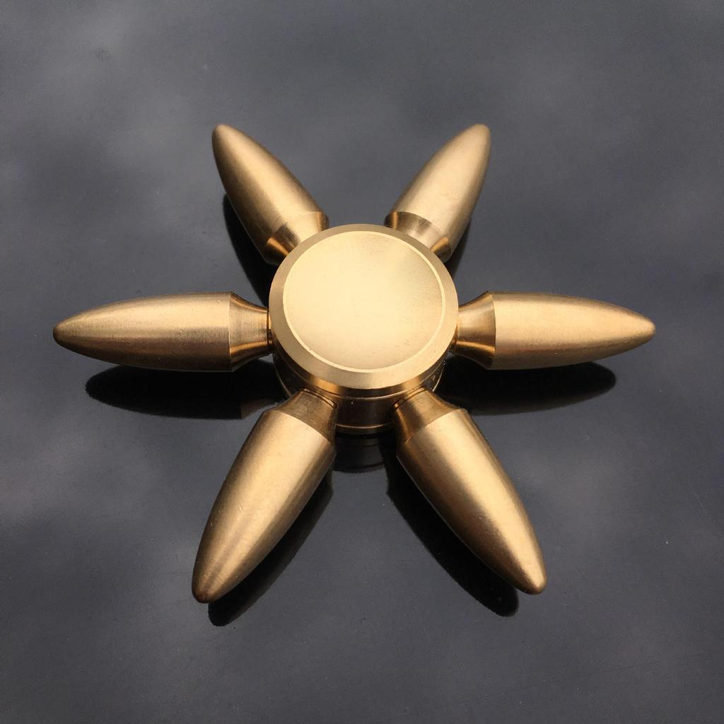 Colorful Metal Alloy Finger Spinner - Steel Fingertip Rotor for Kids