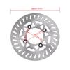 Front Brake Caliper Disc Rotor Enhanced Efficiency Metal for 50cc 70cc 90cc 110cc 125cc 140cc 150cc 160cc 200cc Dirt Pit Bike Motorcycle 220mm