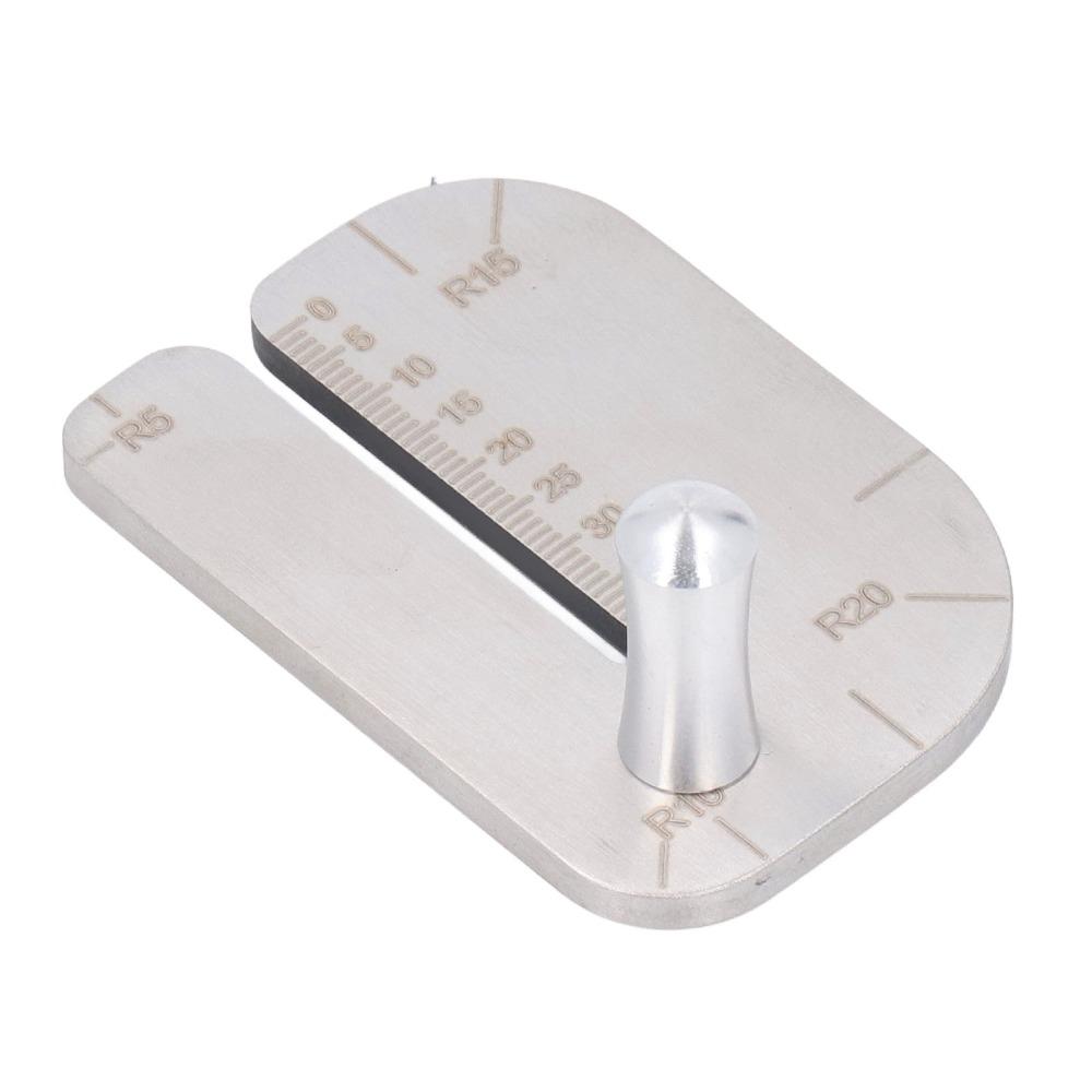 Stainless Steel Leather Stitching Aid Auxiliary Chopper Leather Crafting Tool For DIY Handicrafts
