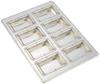Matsunaga Manufacturing (Matsunaga) Silicone-Coated Silver Chantine Baking Sheet, 8 Pieces, MS27
