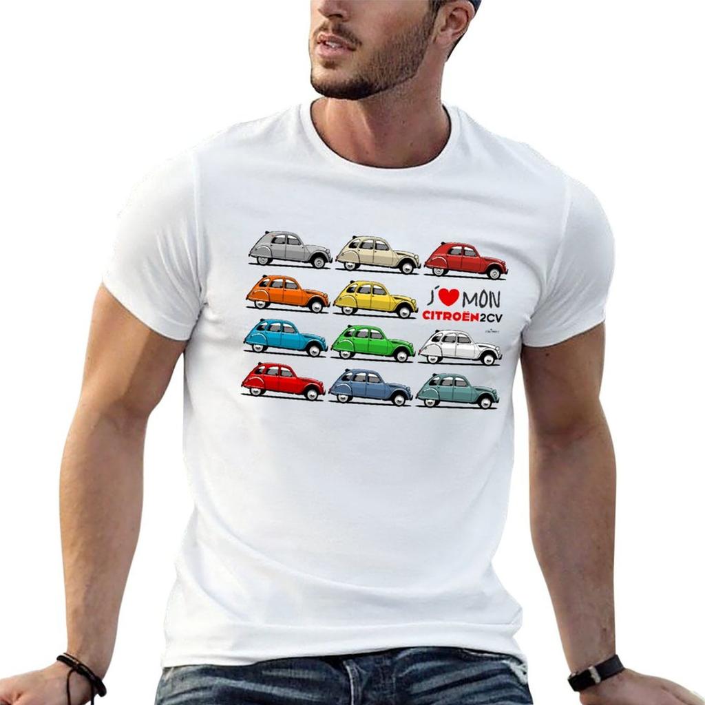 I love my Citron 2CV TShirt t shirts for man graphic vintage t shirt men 100 cotton luxury brand man t shirt luxury TShirt