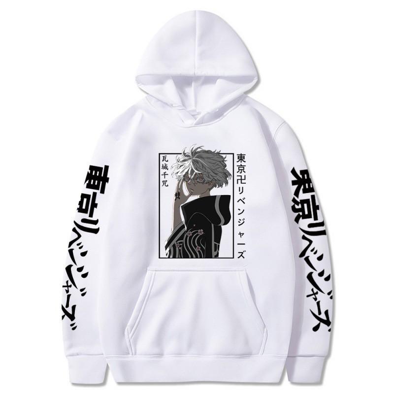 Anime Tokyo Revengers Takemichi Hanagaki Hoodie Sweatshirt Men Fall Casual Streetwear