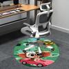 Gizmo,Gremlin Chair mat Round Rug Office carpet, Machine Washable, Non slip, Suitable for Living Rooms, Bedrooms