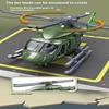Army-Design Superior-Grade Children’S High-Standard Helo First-Class Toy Top-Grade Alloy First-Class Airplane First-Class Simulation