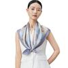 Shanghai Story 100% Mulberry Silk Printed Square Scarf