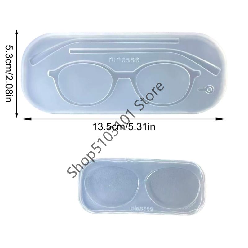 Glasses Silicone Mold Eyeglass Frame Mould for Epoxy Resin Diy Crafts Jewelry Making Home Decor