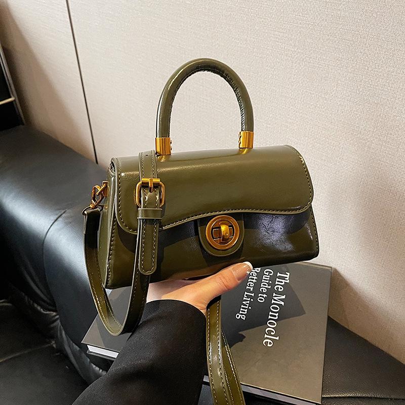 Hand Carry Fashion Casual Small Square Bag Women's New Versatile Single Shoulder Messenger Women's Bag