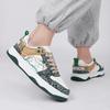 Herren Casual Skateboardschuhe Bedruckte Laufschuhe Joggingsneaker Schuhe für Studenten Übergröße