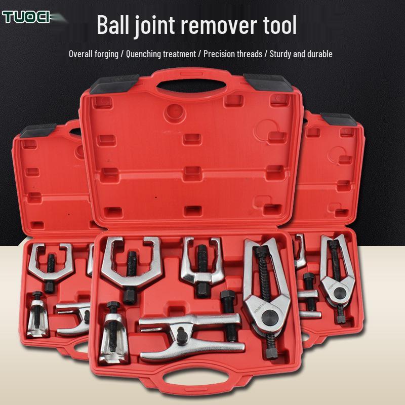 European & Japanese Style 5-Piece Ball Joint Puller Set for Lower Control Arm Removal