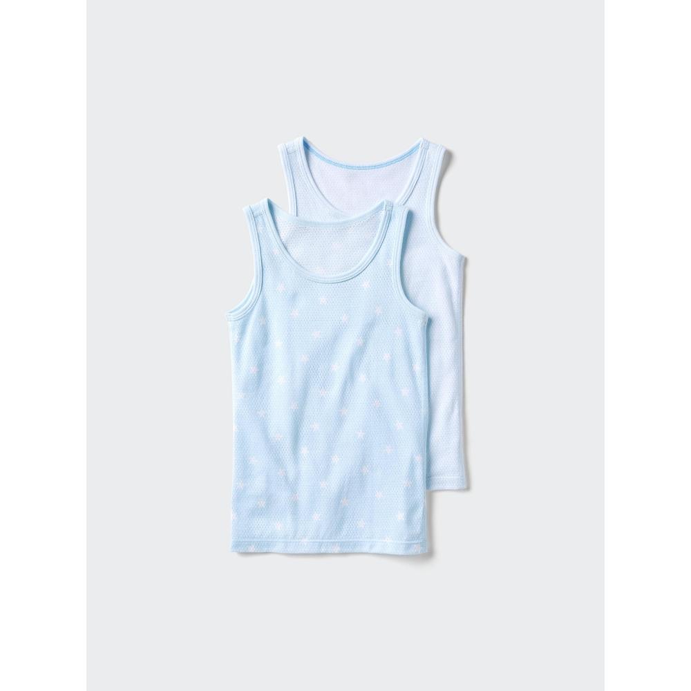 Uniqlo Japan Baby Kleinkind Baumwolle Netz Tanktop 2er Pack