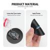 CLT1  2pcs Car Coaster Carbon Water Cup Slot Non-Slip Pad Bottle Mat For BMW 1 2 3 5 7 Series X1 X2 X3 X4 X5 X6 G20 G30 G11 G12