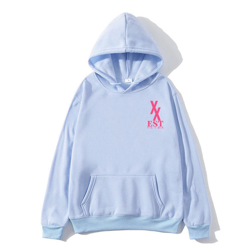 2025 XX EST Til I Die Hoodies Rapper Mgk Machine Gun Kelly Sweats Hoodie Fashion Design Men's Women's Sweatshirt Autumn Winter