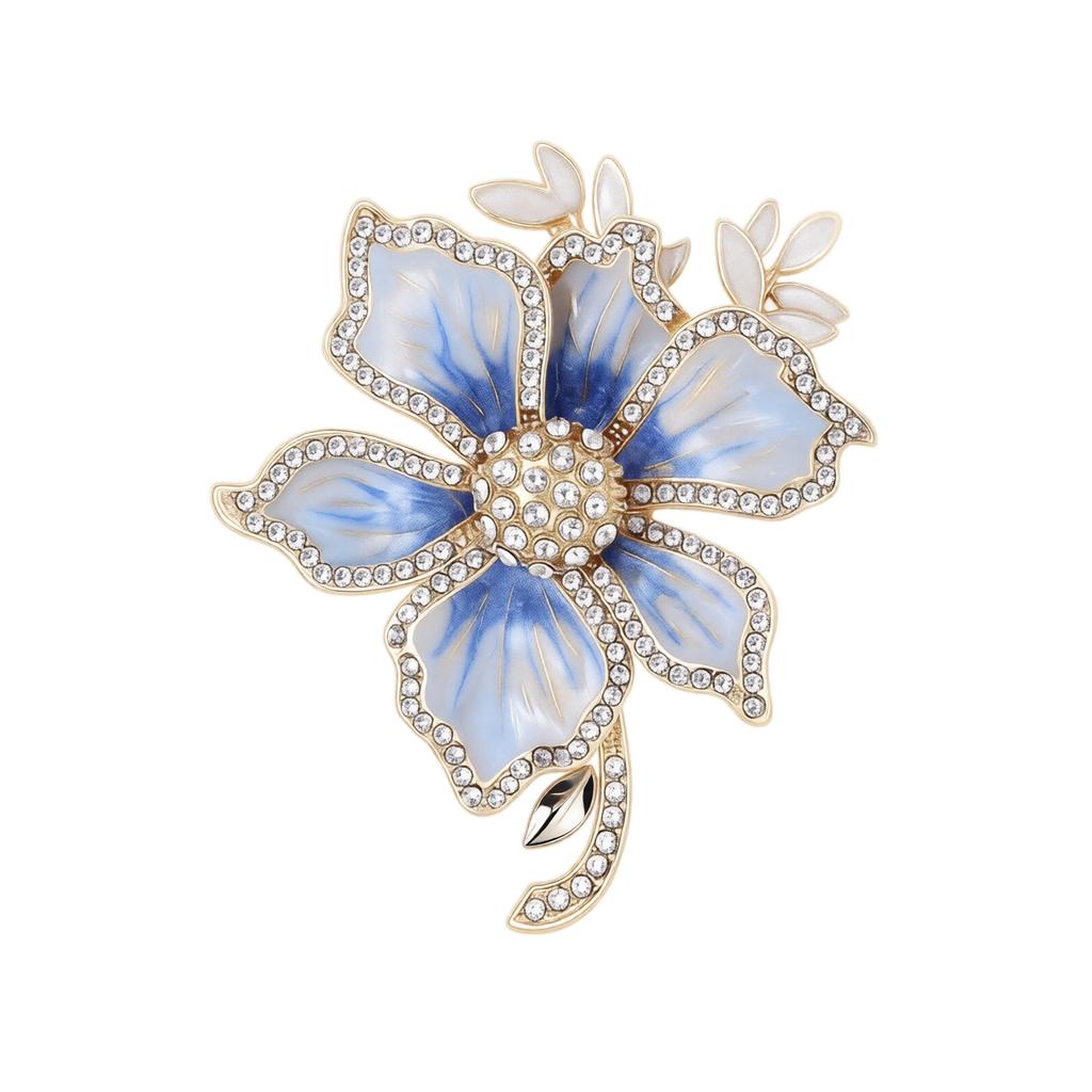 Fashion Flower Brooch Pin Trendy Cute Vintage Jewelry for Women