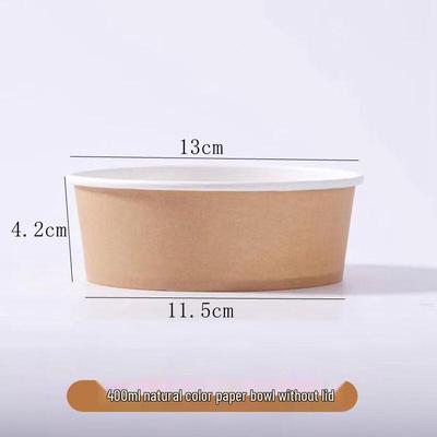 Shixun Round Kraft Paper Bowls for Takeout