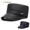 Fashionable Outdoor Sun Hat With Solid Color And Letter Print Design For Spring And Autumn Activities