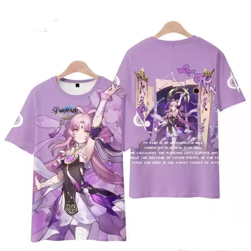 Role Playing Game 3D Printed T Shirts Men Women Short Sleeve O-Neck T-Shirt Harajuku Y2k Tops Clothing