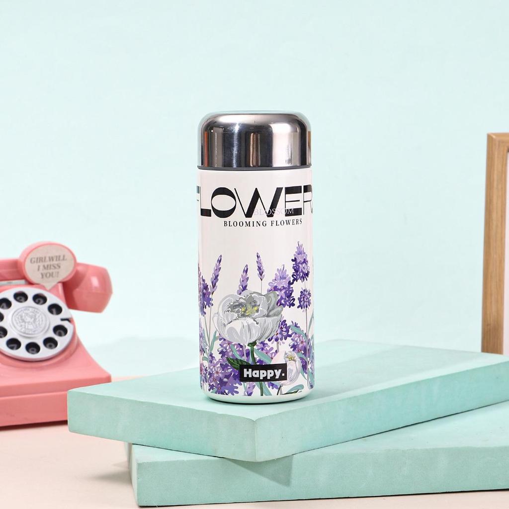 316 Stainless Steel Vacuum Insulated Mini Cup with Tea Infuser - Portable Travel Mug, Festival Gift