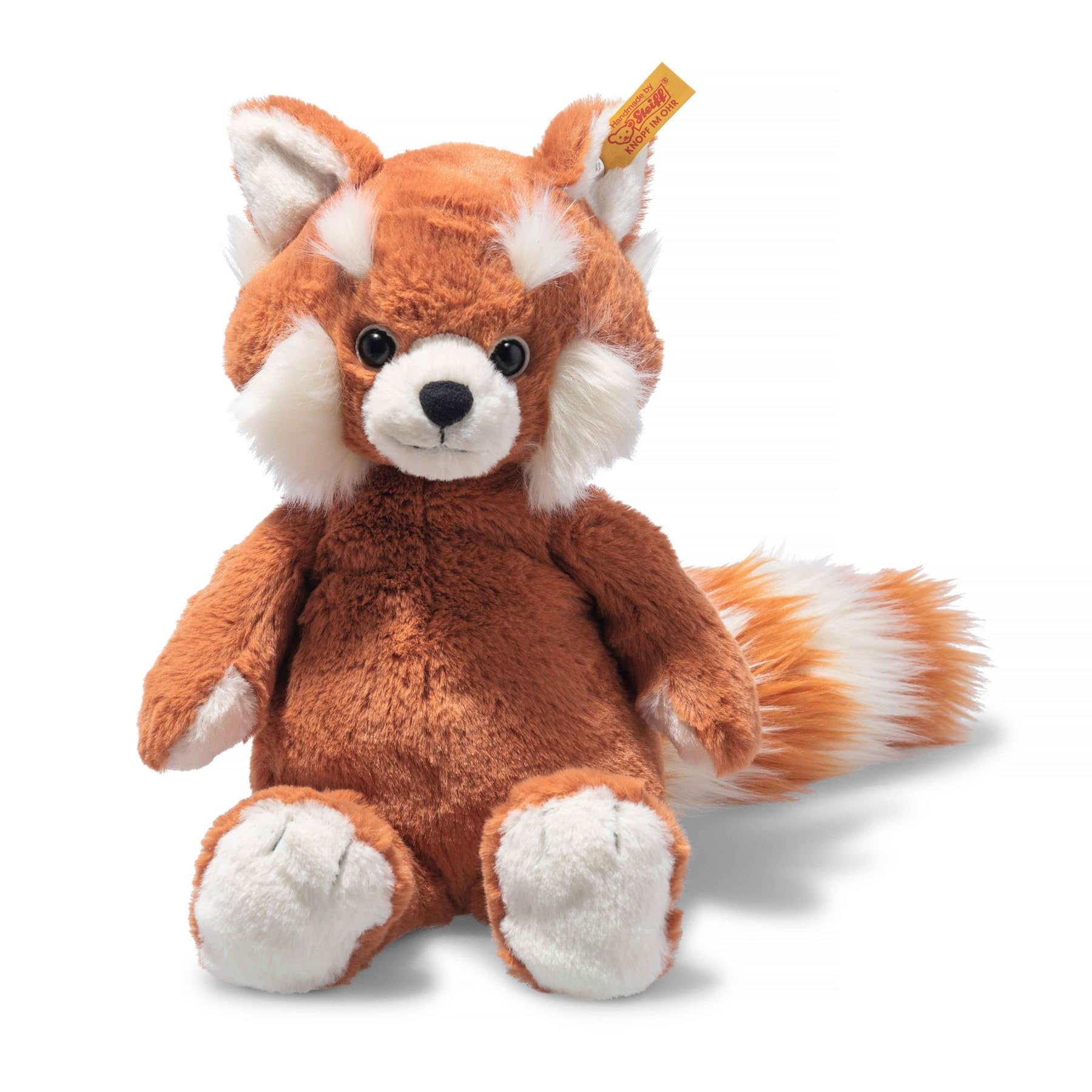 

Steiff Benji the Red 075537 Japanese Panda, 28cm, [Official Product]